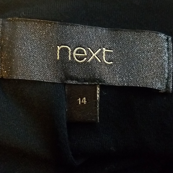 Next women's black sleeveless top size 14 - Picture 5 of 7